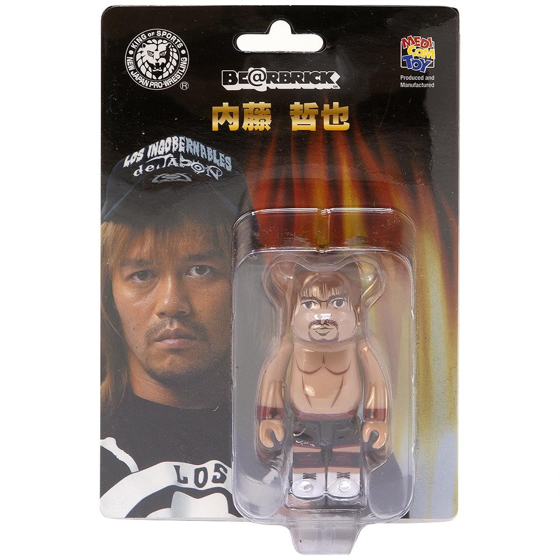  Medicom New Japan Pro-Wrestling: Tetsuya Naito 100% Bearbrick :  Toys & Games