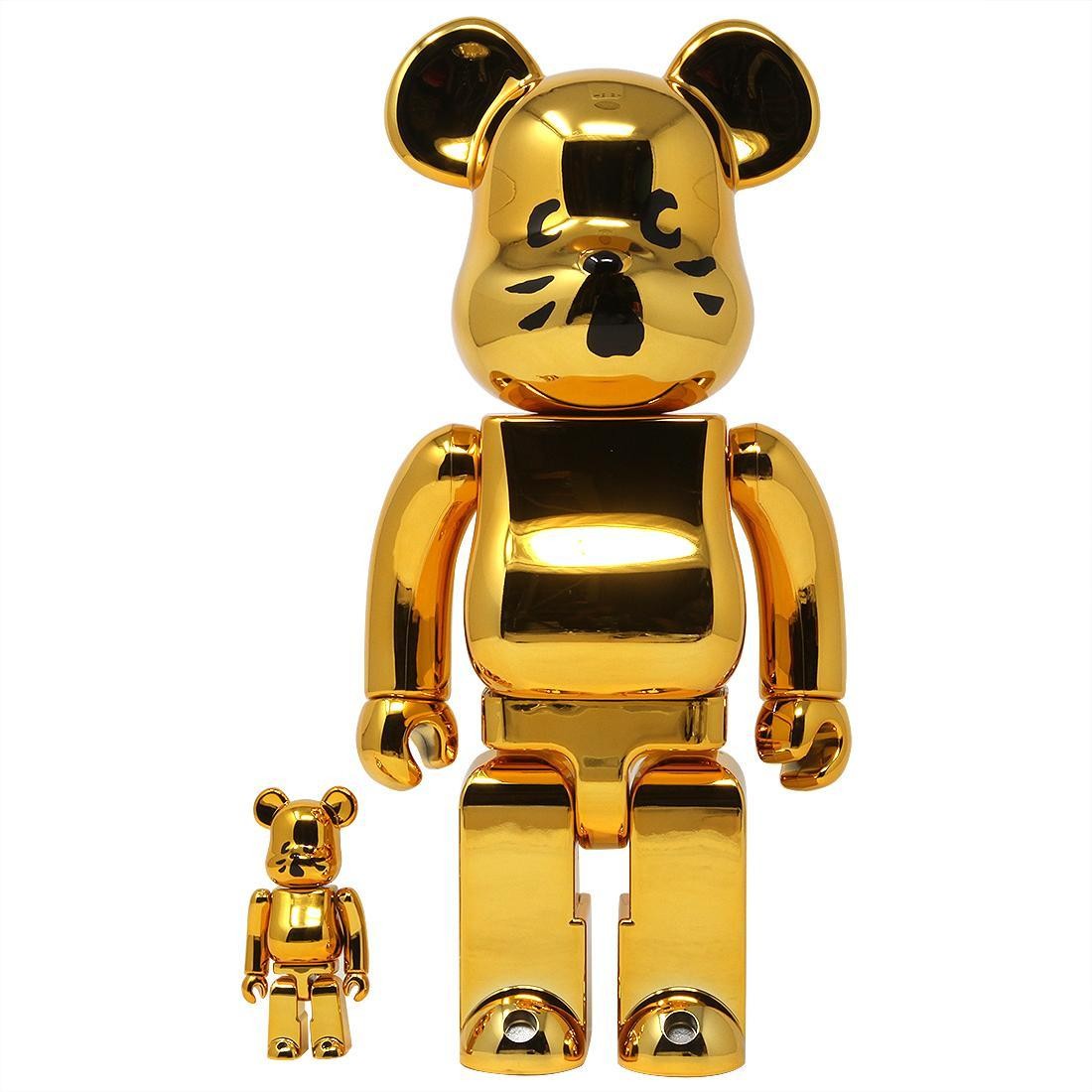 bearbrick 1000 gold