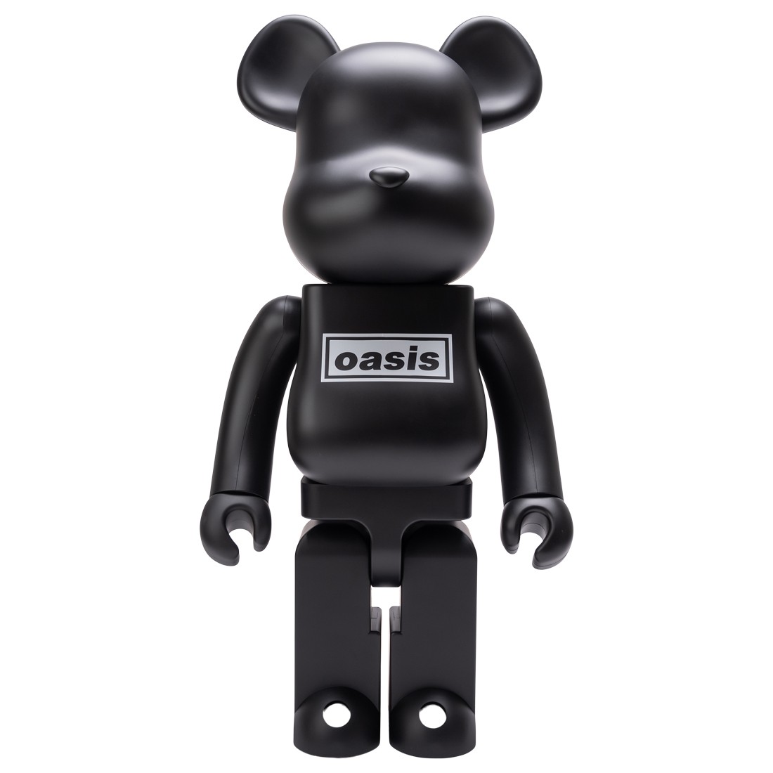 Medicom Oasis Merchandising Black Rubber 1000% Bearbrick Figure black