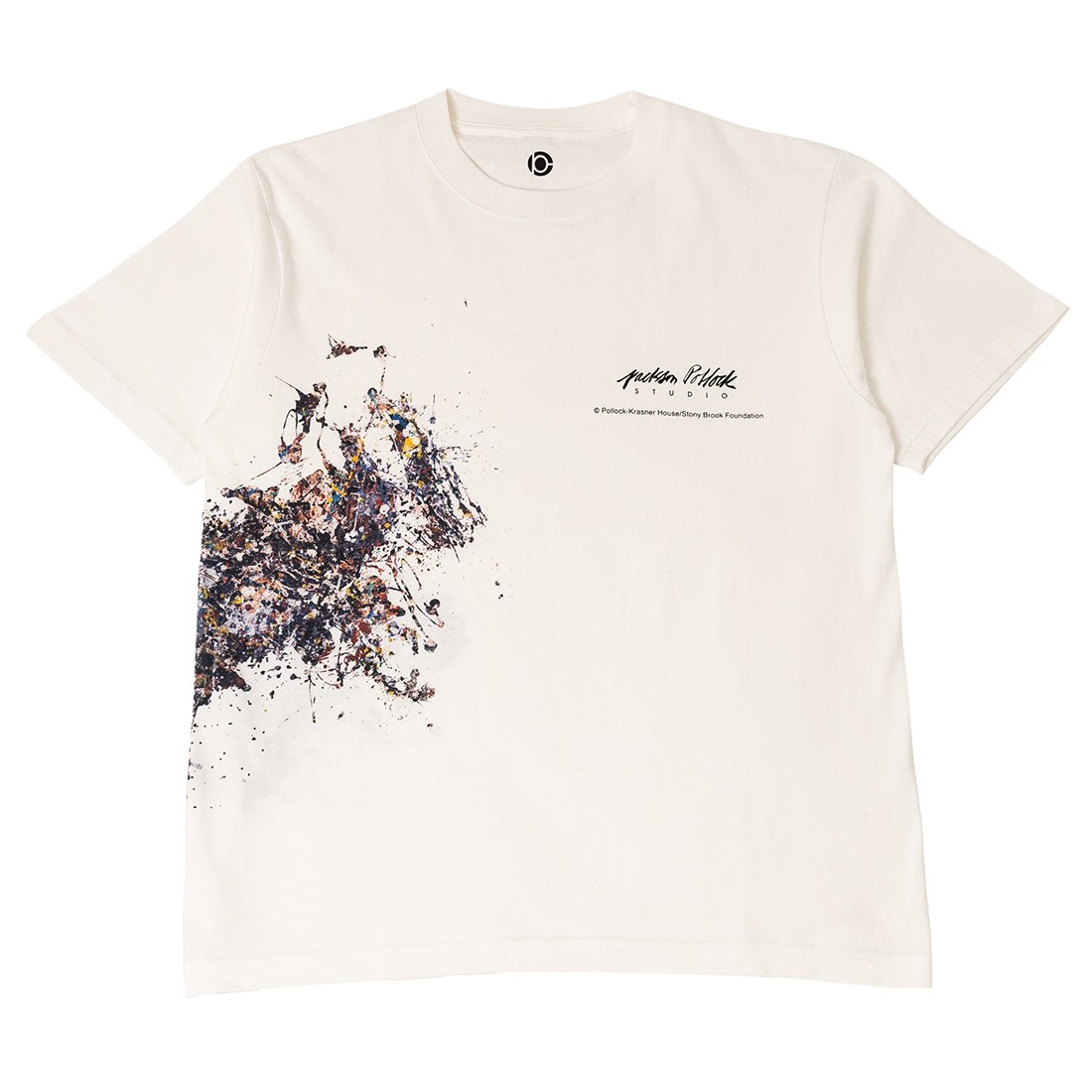 Medicom x SYNC x Adam et Rope x Jackson Pollock Studio Men Splash Sidesplash T-shirt met (red)