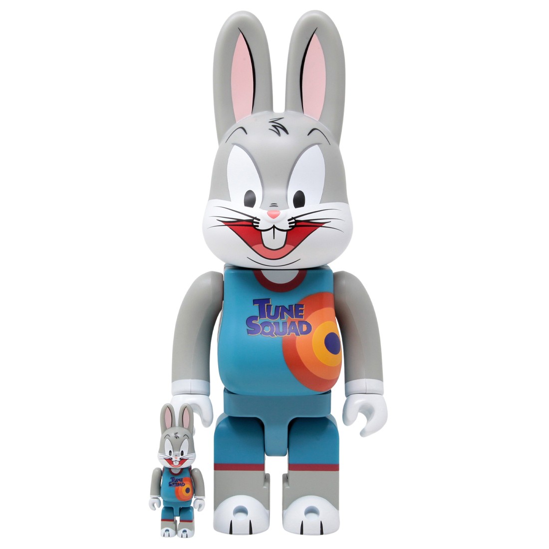 Medicom Space Jam A New Legacy Bugs Bunny 100% 400% Rabbrick Figure Set (blue)