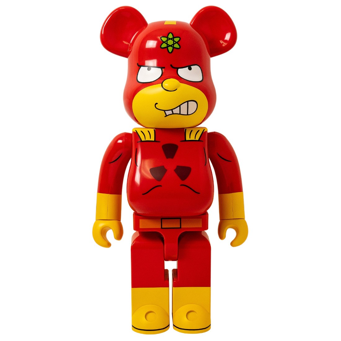 Medicom The Simpsons Radioactive Man 1000% Bearbrick Figure (red)