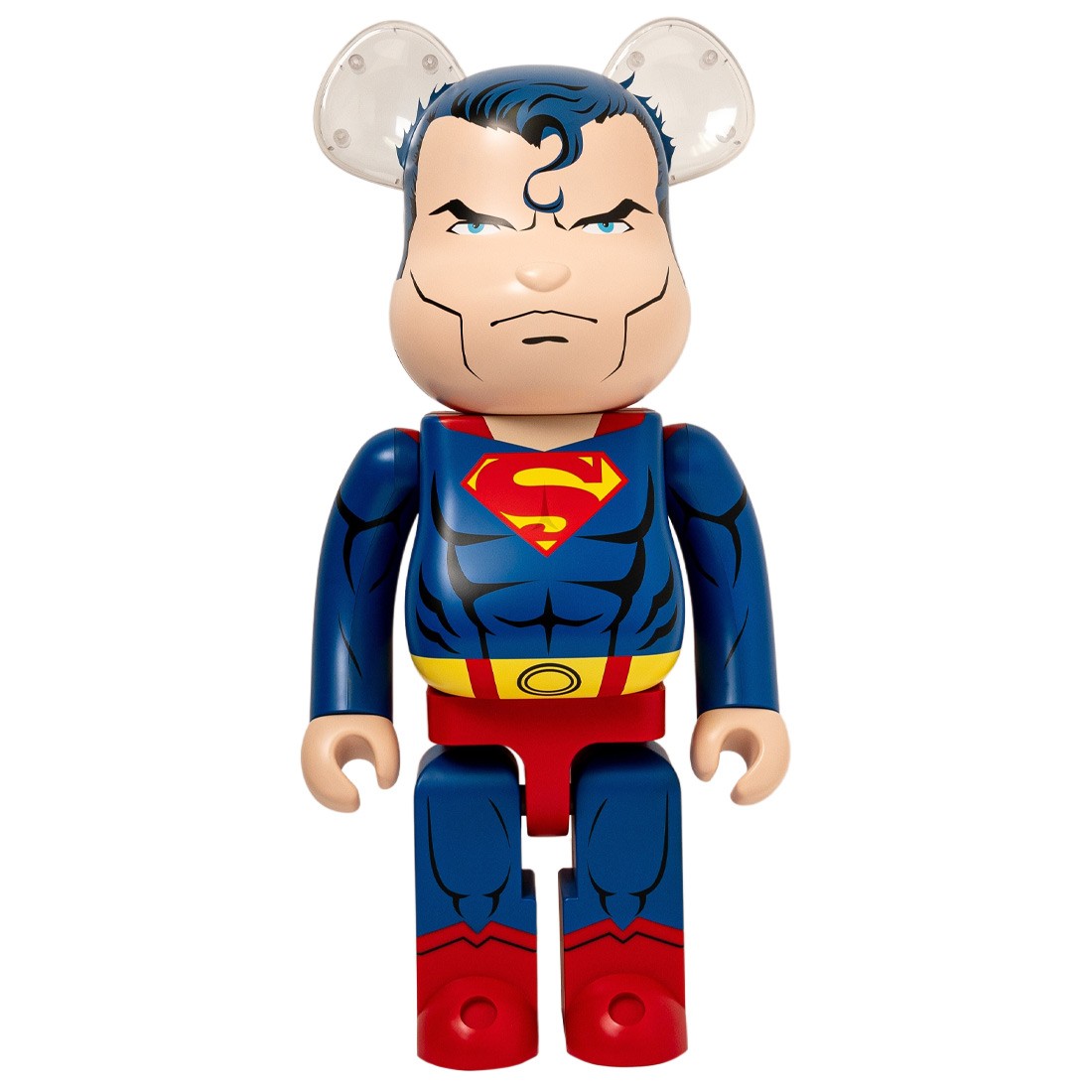 Medicom DC Superman Batman Hush Ver. 1000% Bearbrick Figure (blue)