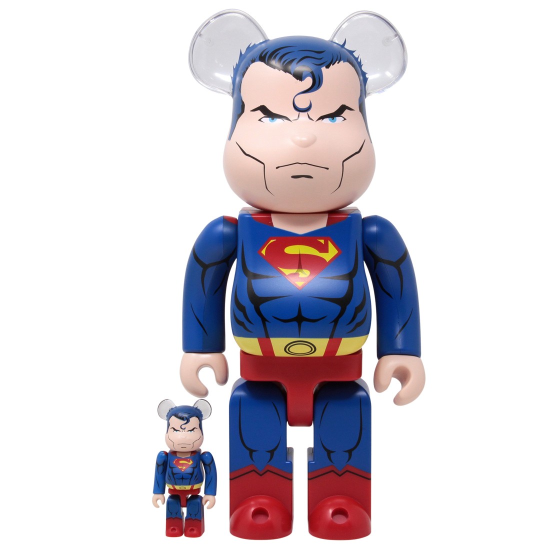 Medicom DC Superman Batman Hush Ver. 100% 400% Bearbrick Figure