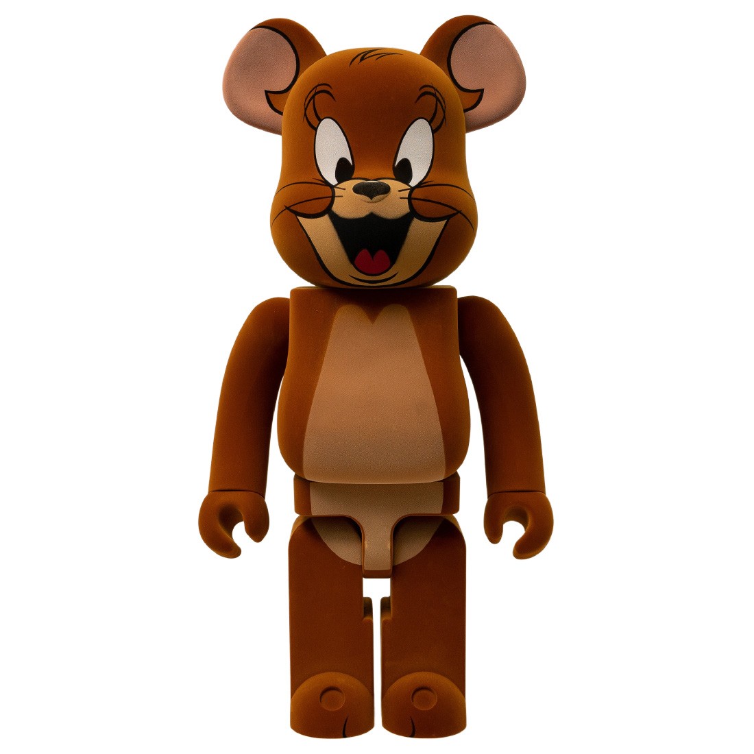 Medicom Tom and Jerry - Jerry Flocky 1000% Bearbrick Figure (brown)