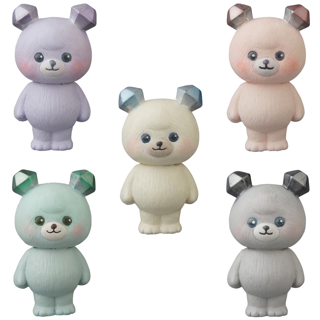 Medicom mm | 2.4 Box Series 22 By MAMES A Bear Cub Ice Figure - 1 Blind Box