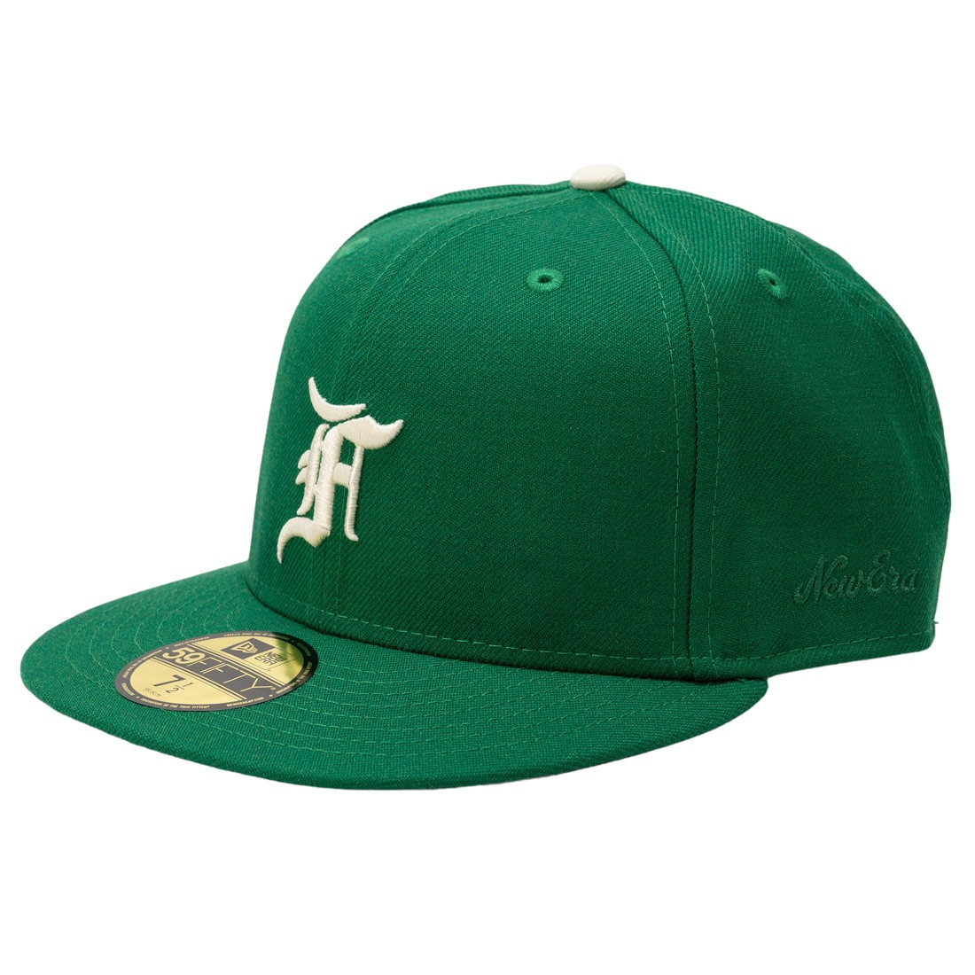 new era x fear of god essentials 59fifty fitted cap green