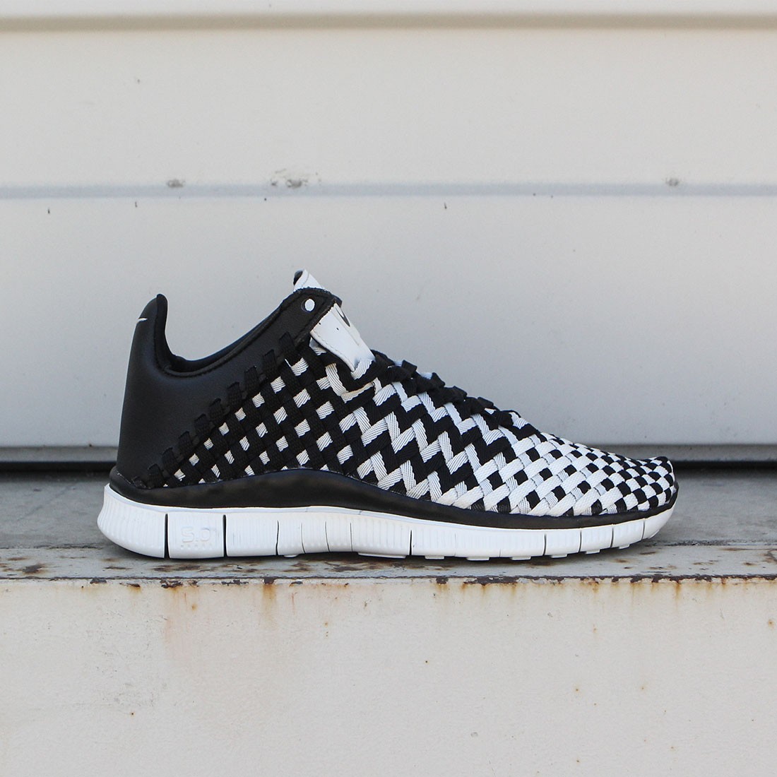 medias derrocamiento Entretenimiento Nike Women Women'S Nike Free Inneva Woven (black / sail)