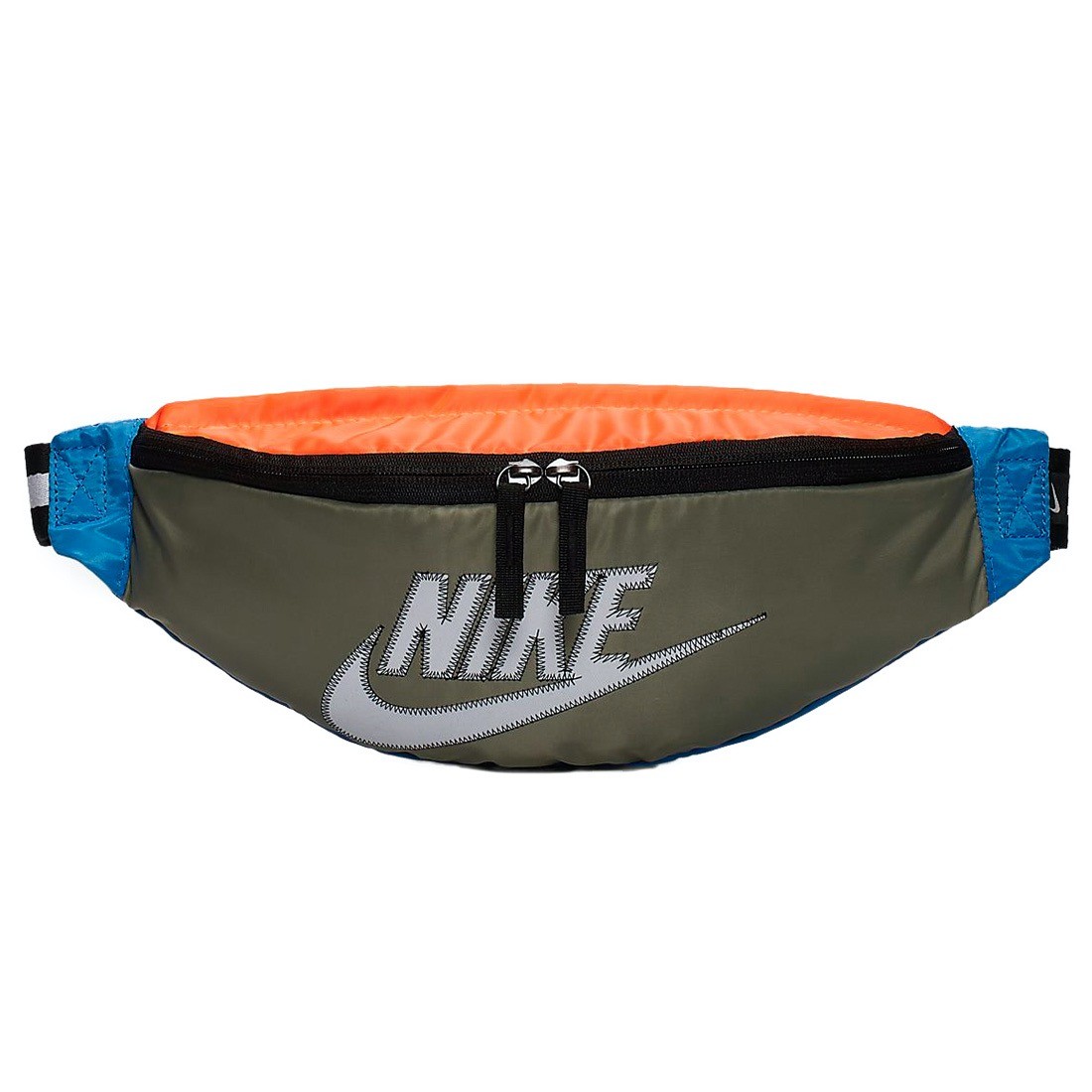 Nike Men Sportswear Heritage Waist Bag (jade stone / hyper crimson / white)
