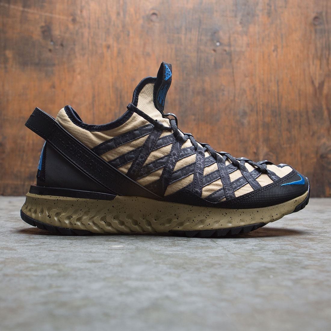 nike men acg react terra gobe beige lt photo blue black