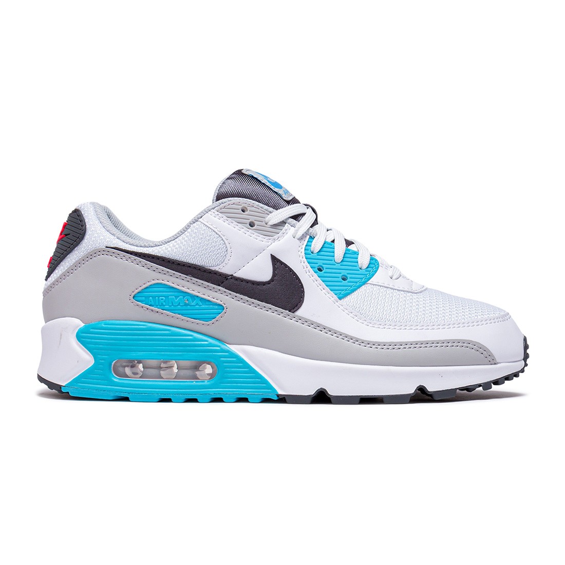Nike Men Air Max 90 (white / iron grey-chlorine blue)