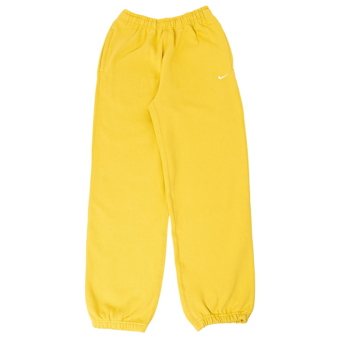 Nike Women W Nrg Solo Swsh Flc Pants (yellow)