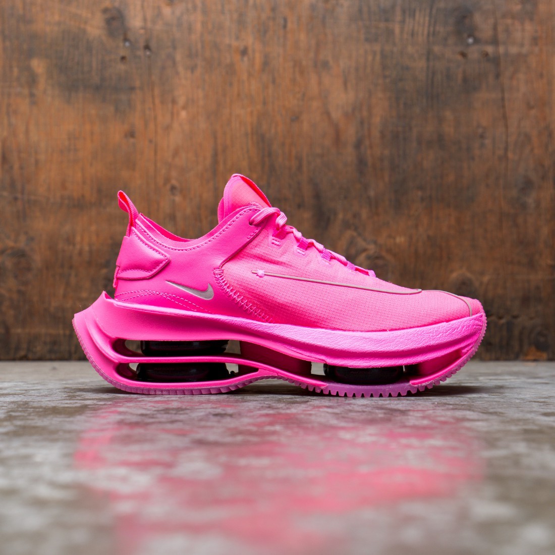 nike women zoom double stacked pink 