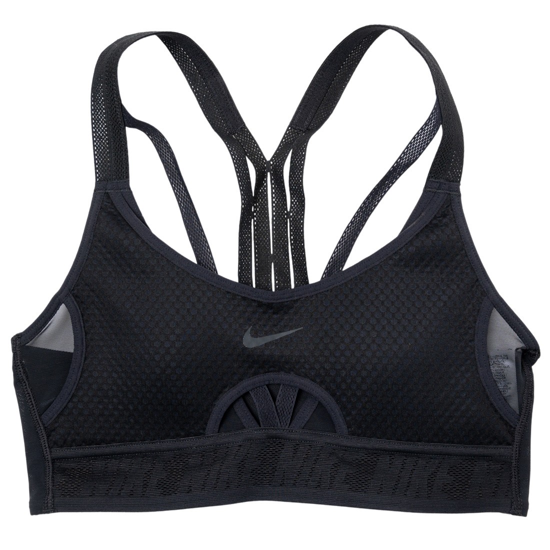 Nike Women Dri-Fit Indy Ultrabreathe Sports Bra (black / black / black / dk  smoke grey)