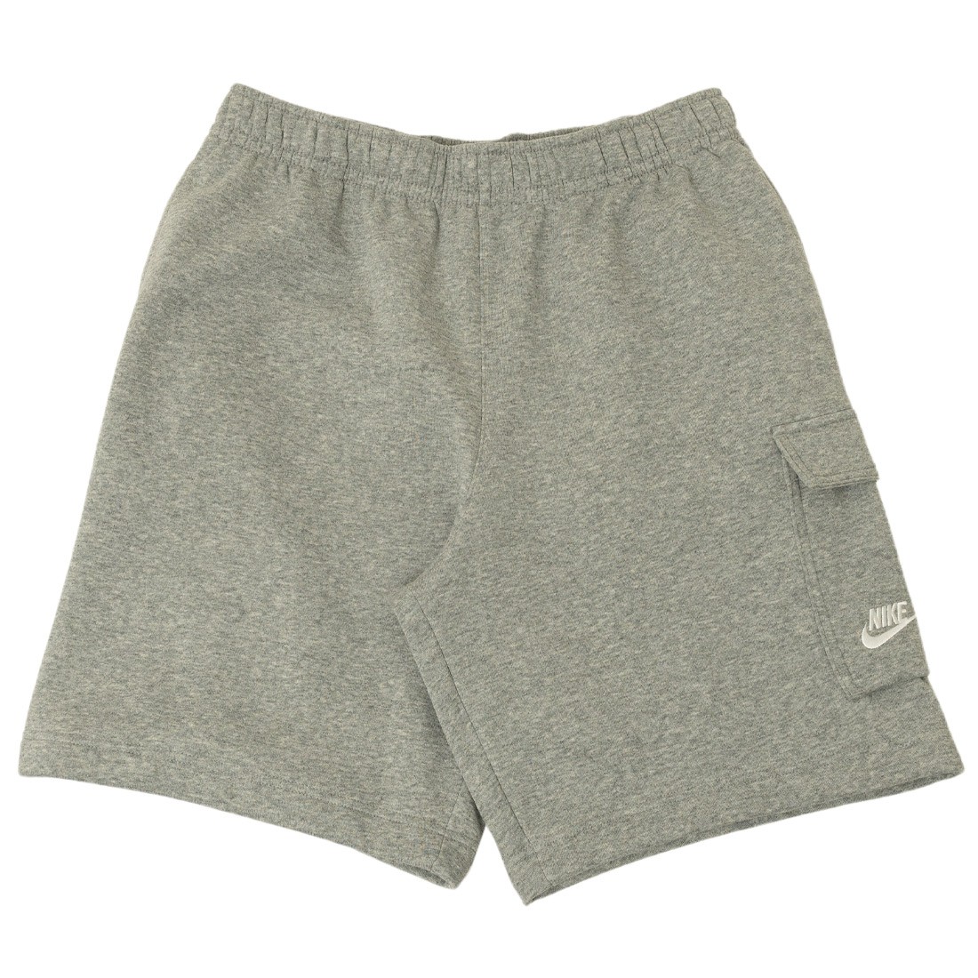 Nike Men Sportswear Club Cargo Shorts (dk grey heather / matte silver / white)