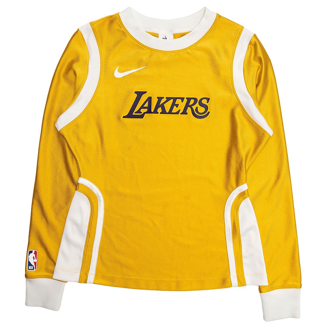 Nike Women W Nrg Ir Top Los Angeles Lakers Long Sleeves Tee (mineral gold)