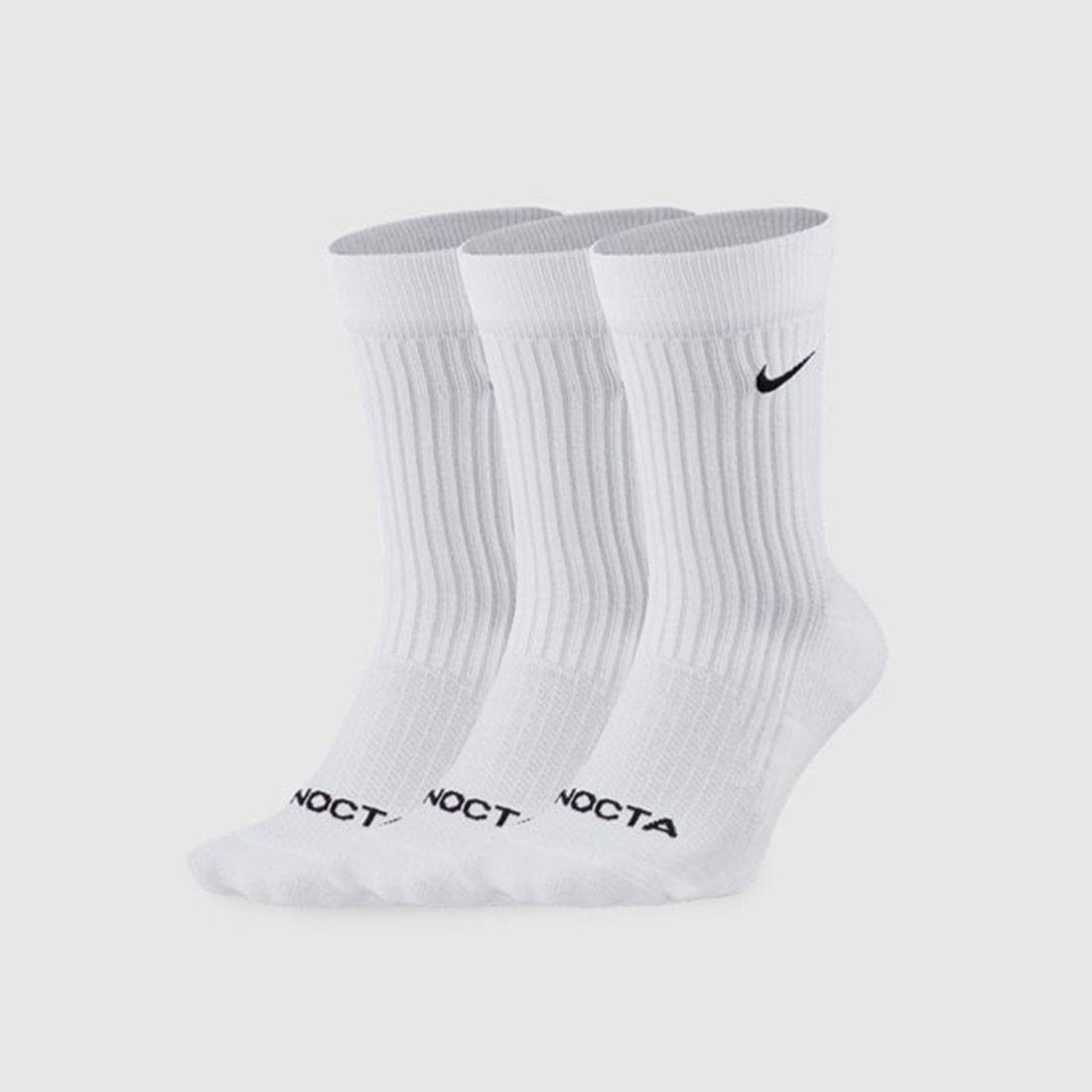 Nike Men U Snkr 3 Pairs Crew Socks - Nrg Au (white / black)