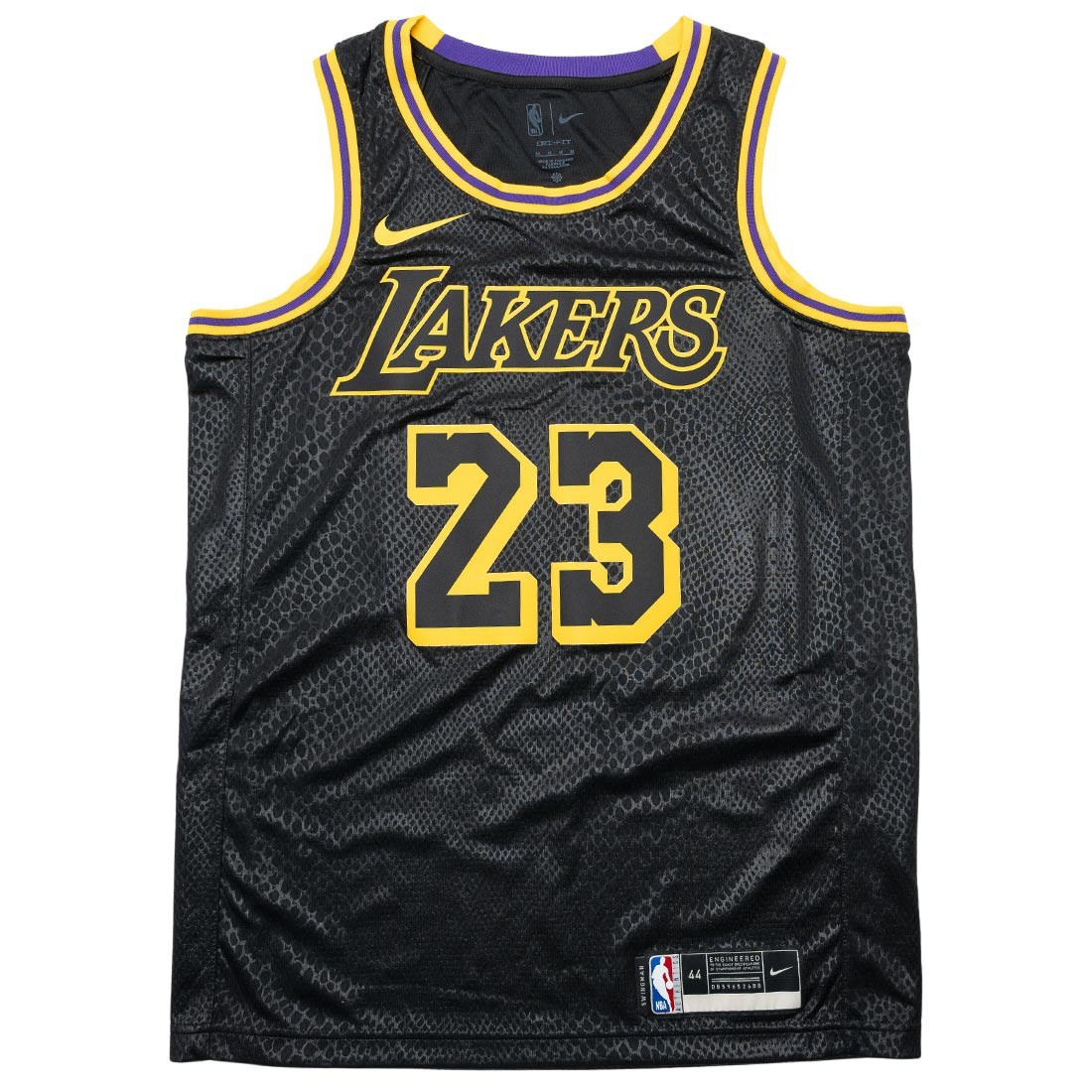 Nike Men NBA Swingman Jersey - LeBron James Lakers (Black / James Lebron)