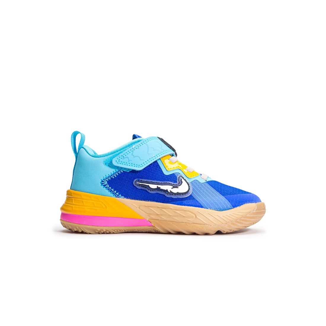 Nike Little Kids Lebron 18 Low (racer blue / white-baltic blue)