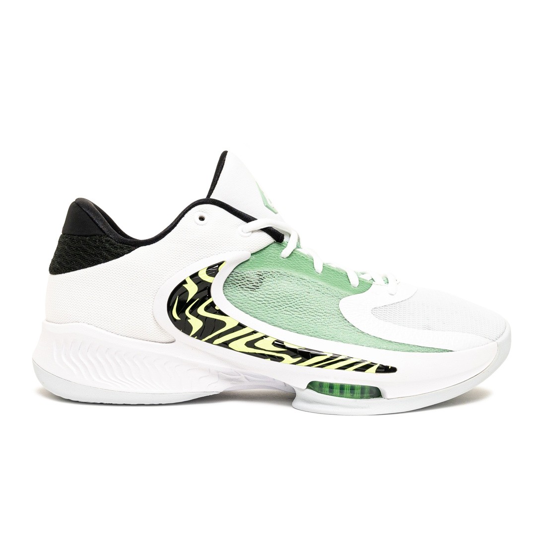 Nike Men Zoom Freak 4 (white / white-black-barely volt)