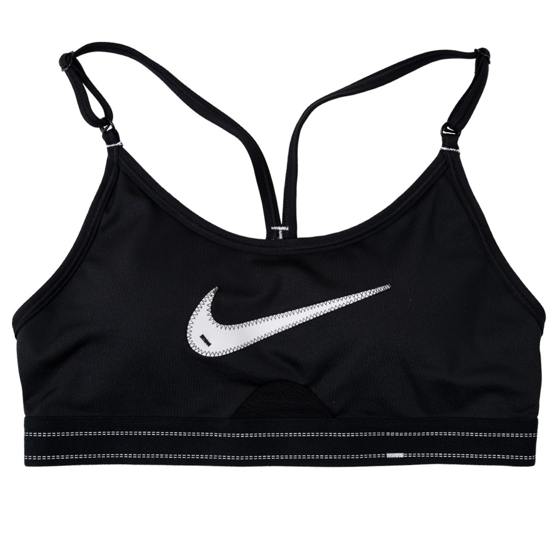 Nike Women Dri-Fit Indy Sports Bra (black / black / black / white)