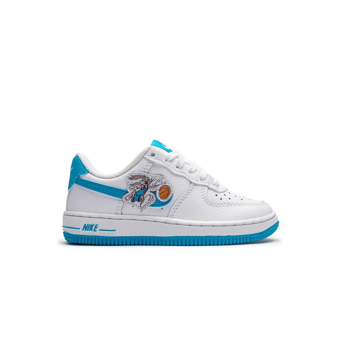 Nike Little Kids Force 1 (Ps) (white / lt blue fury-white)