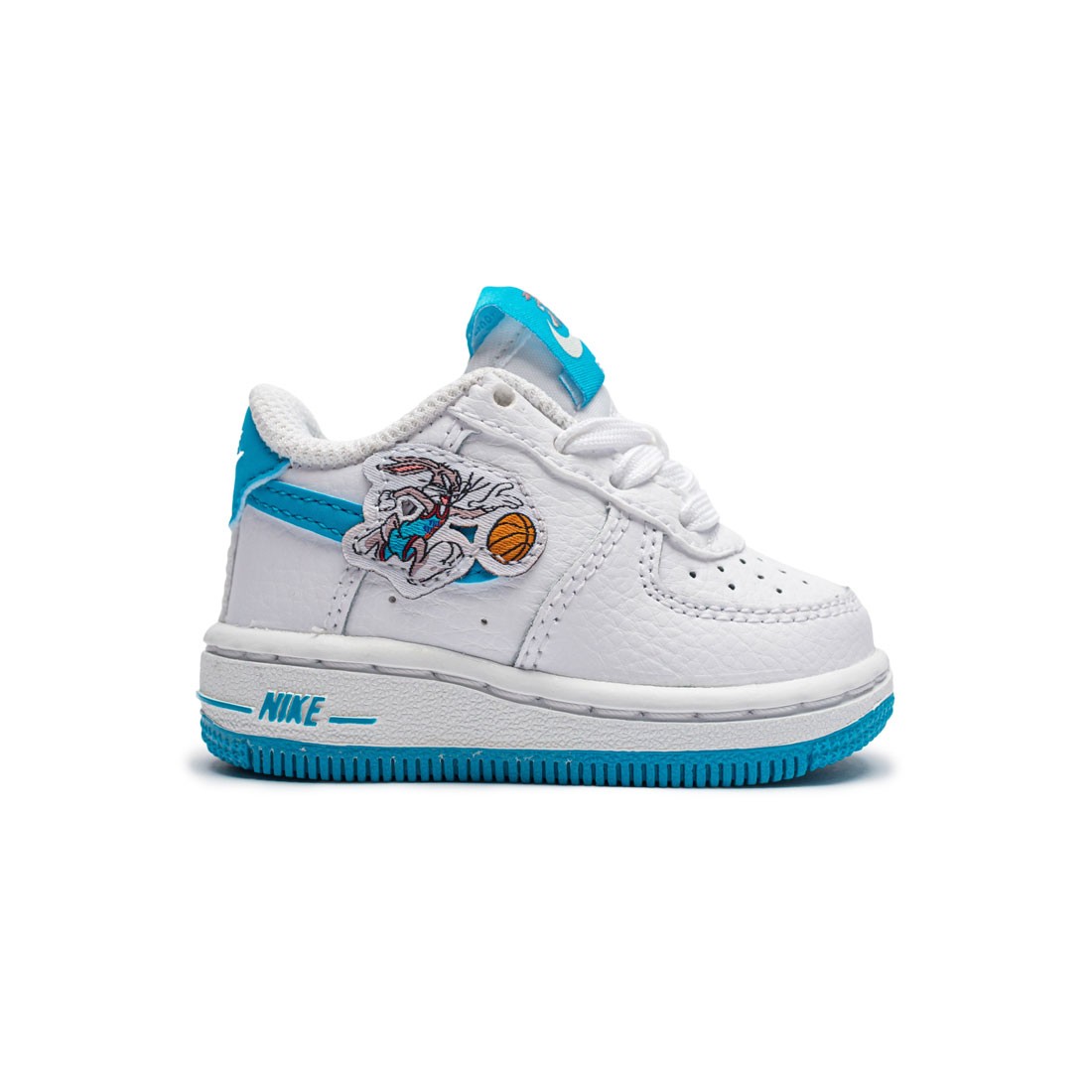 Nike Toddlers Force 1 (Td) (white / lt blue fury-white)