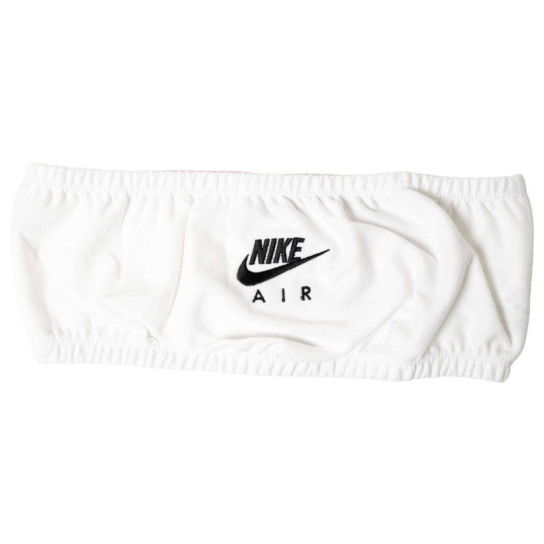 Nike Women Air Pique Bandeau Top (white / black)