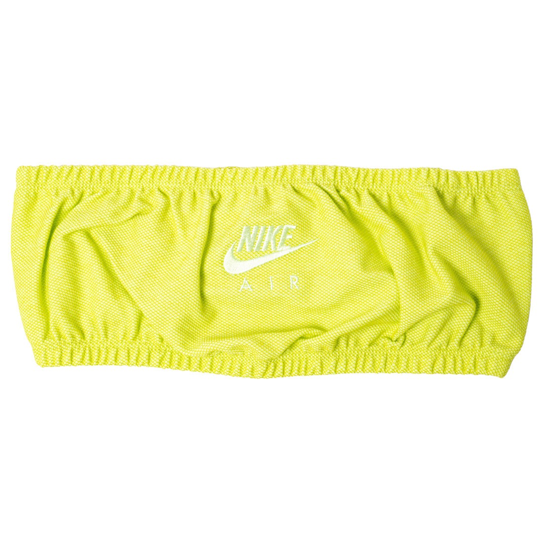 Nike Women Air Pique Bandeau Top (atomic green / barely volt)