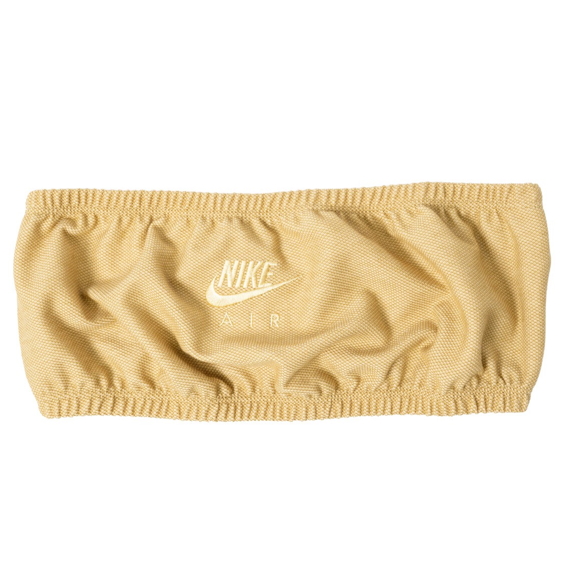 Nike Women Air Pique Bandeau Top (barley / lemon drop)