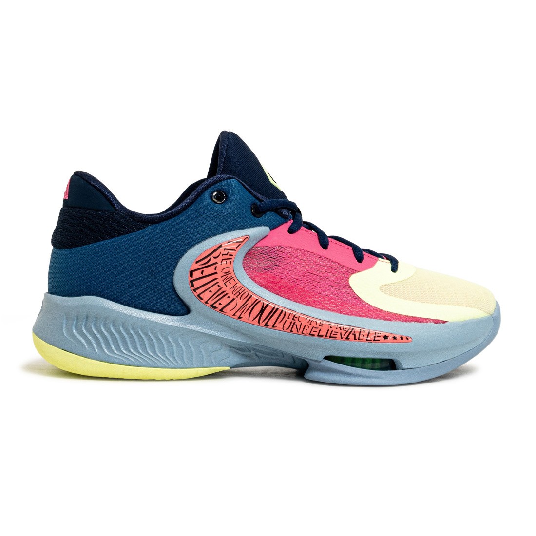 Nike Men Zoom Freak 4 (dk marina blue / barely volt-pink gaze )