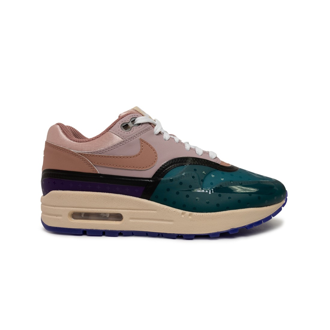 nike women air max 1 premium plum fog fossil rose pink oxford