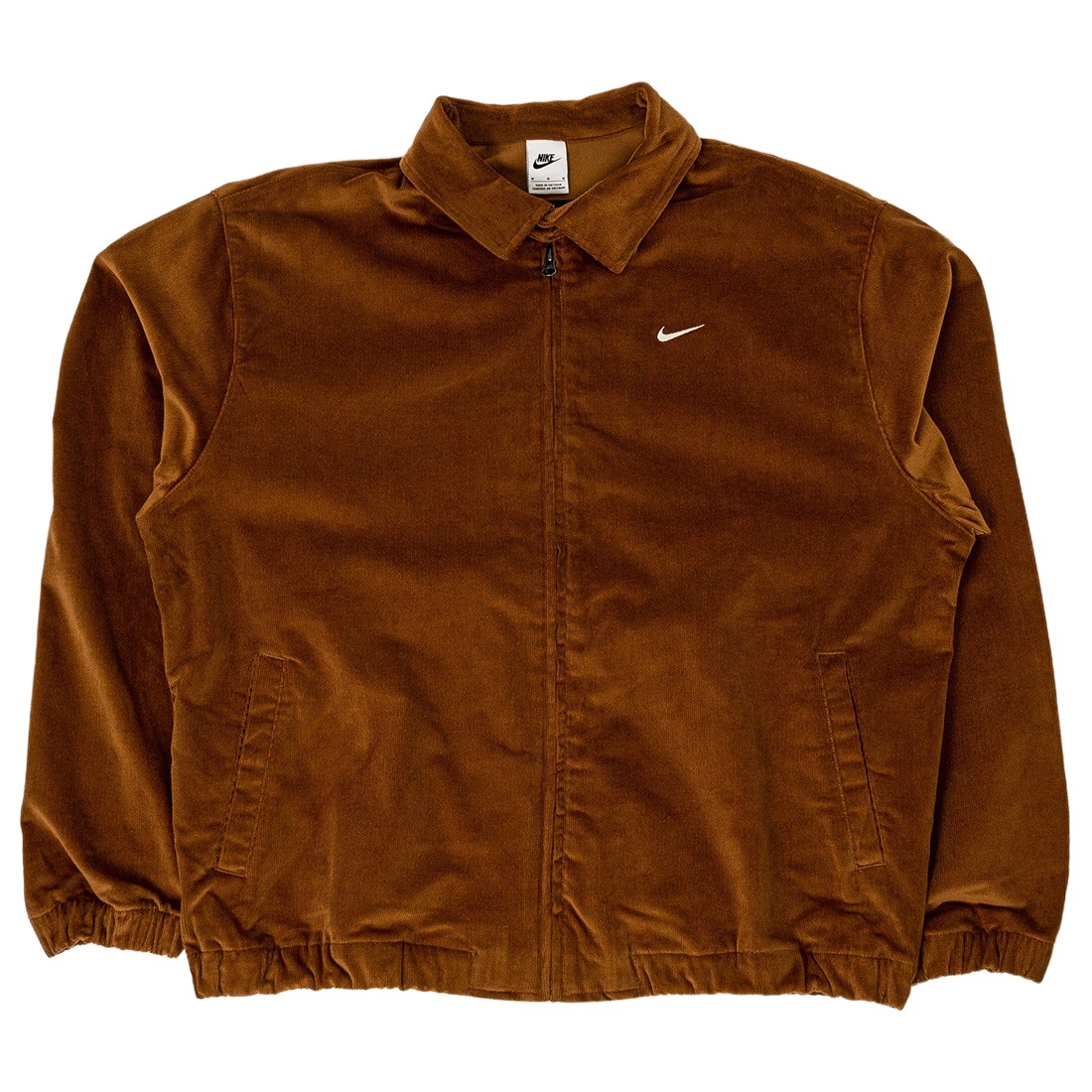 Nike Men Life Harrington Jacket (ale brown / white)