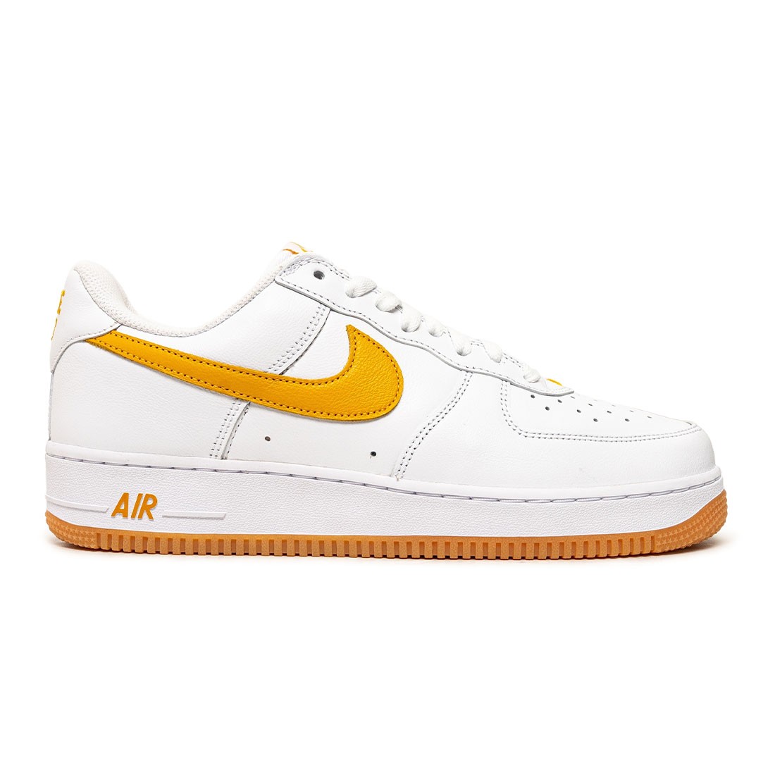 Optimismo juego Inyección nike men air force 1 low retro white university gold gum yellow