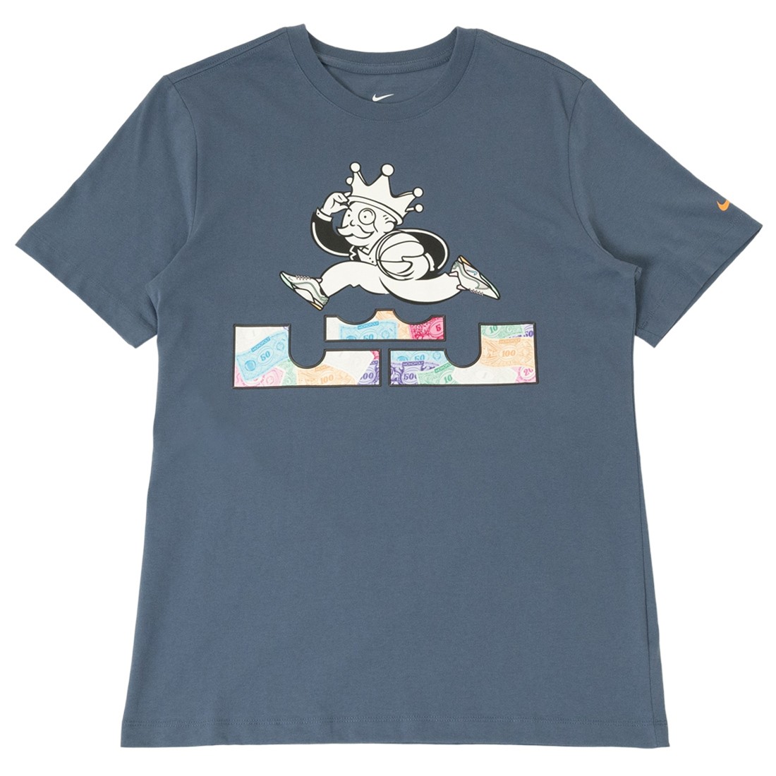 Nike Men Lebron Basketball Tee (diffused blue)