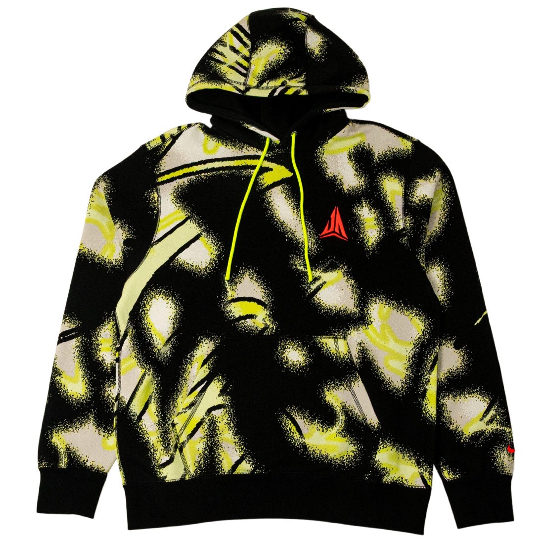 Nike Men Ja Club Fleece Pullover Hoodie (volt)