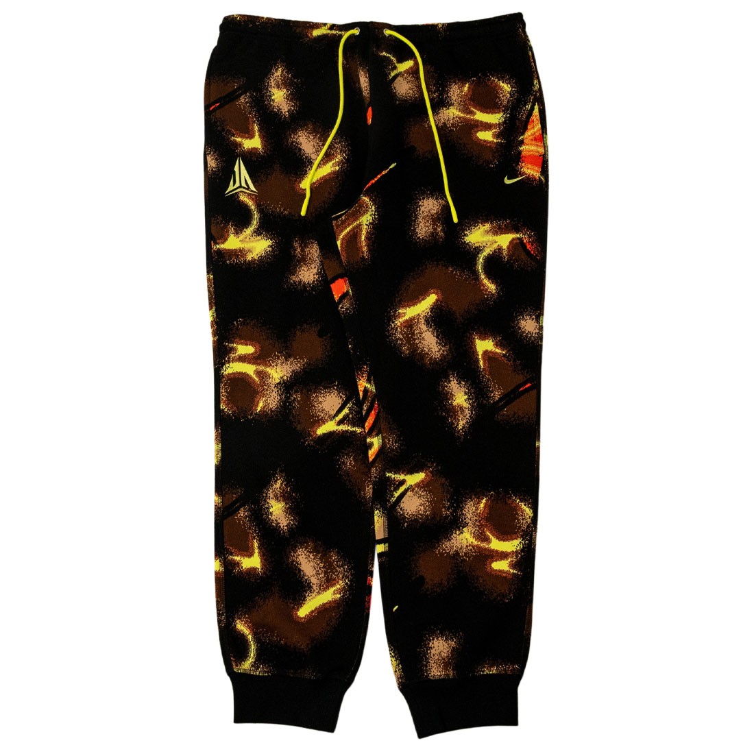Nike Men Ja Club Fleece Basketball Joggers (lt lemon twist)
