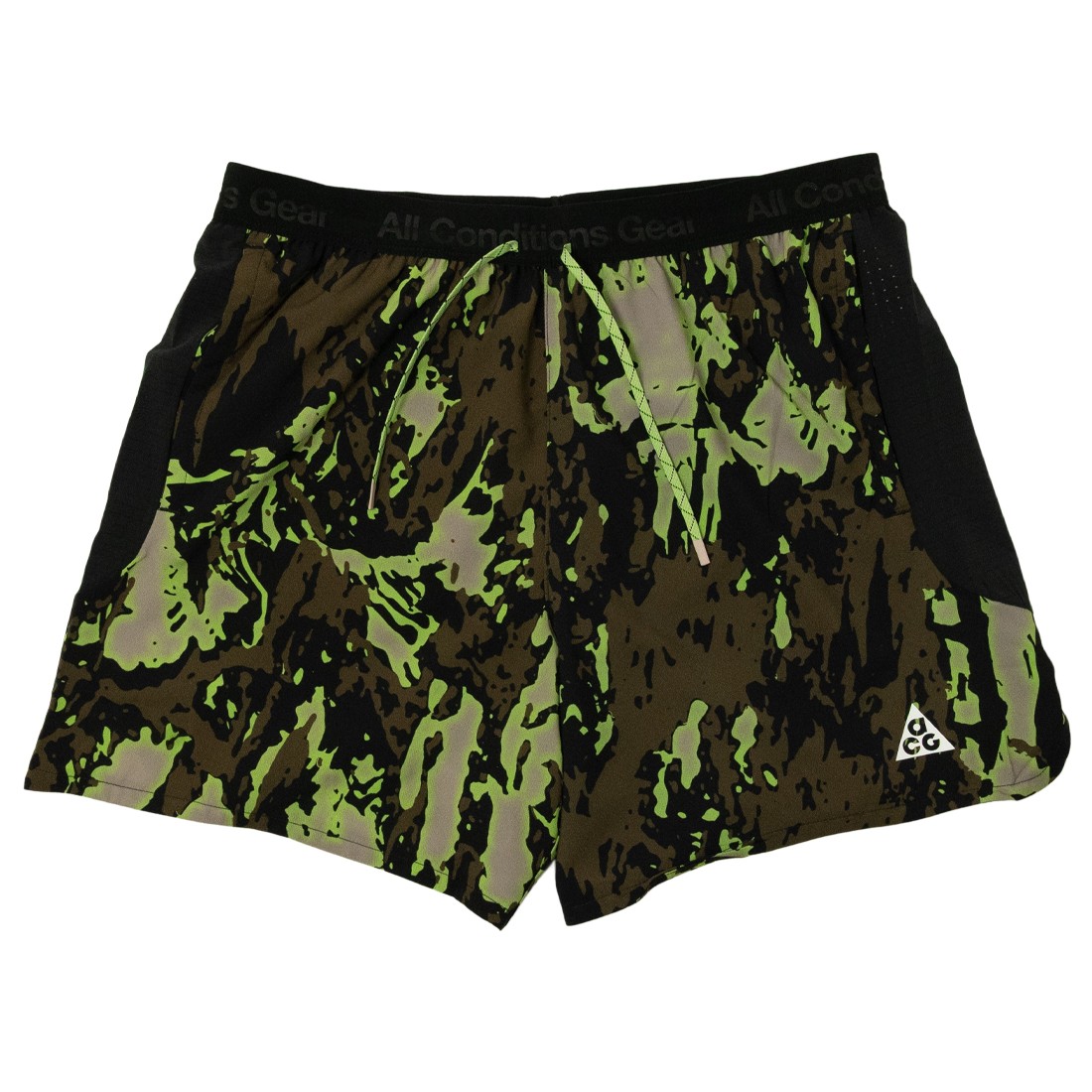 Nike Men Acg Dri-Fit 6 Brief-Lined Trail Running Shorts (college grey / black / summit white)