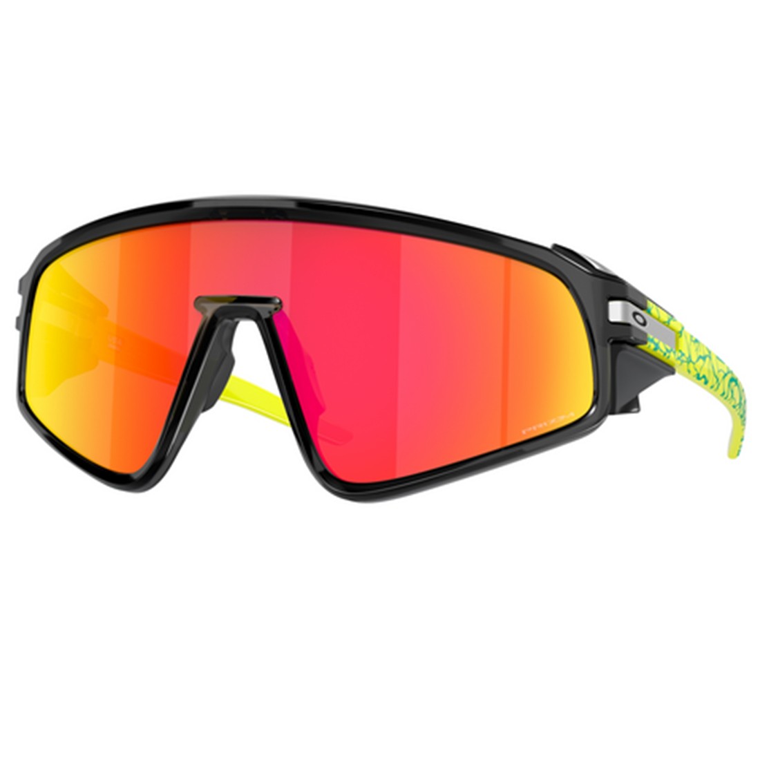 Oakley Latch Panel Inner Spark Black Ink Sunglasses (celeste neuron / prizm ruby)