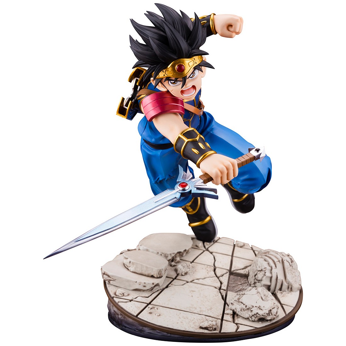 Kotobukiya Artfx J Dragon Quest The Adventure Of Dai Dai Statue Blue