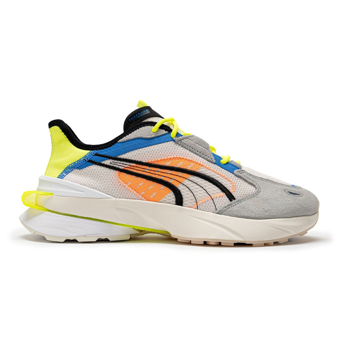 Puma Men PWRFRAME OP-1 Abstract (gray / nimbus cloud / yellow alert / white)