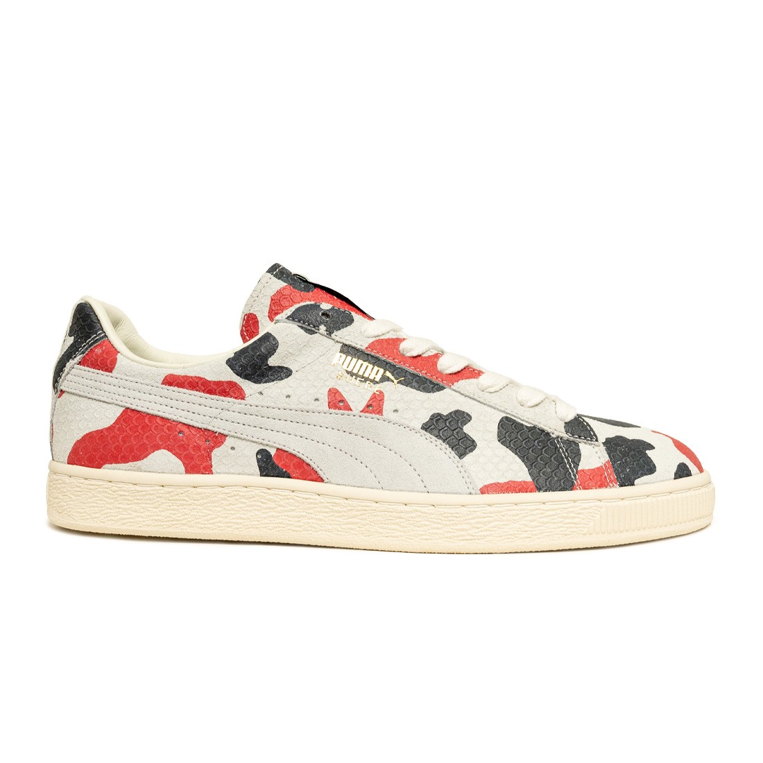 puma Pro Men Suede Made In Japan Koi (white / red / black)