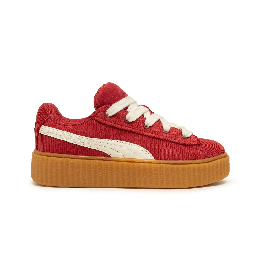 puma vermelho x Fenty Women Creeper Phatty Corduroy (red)