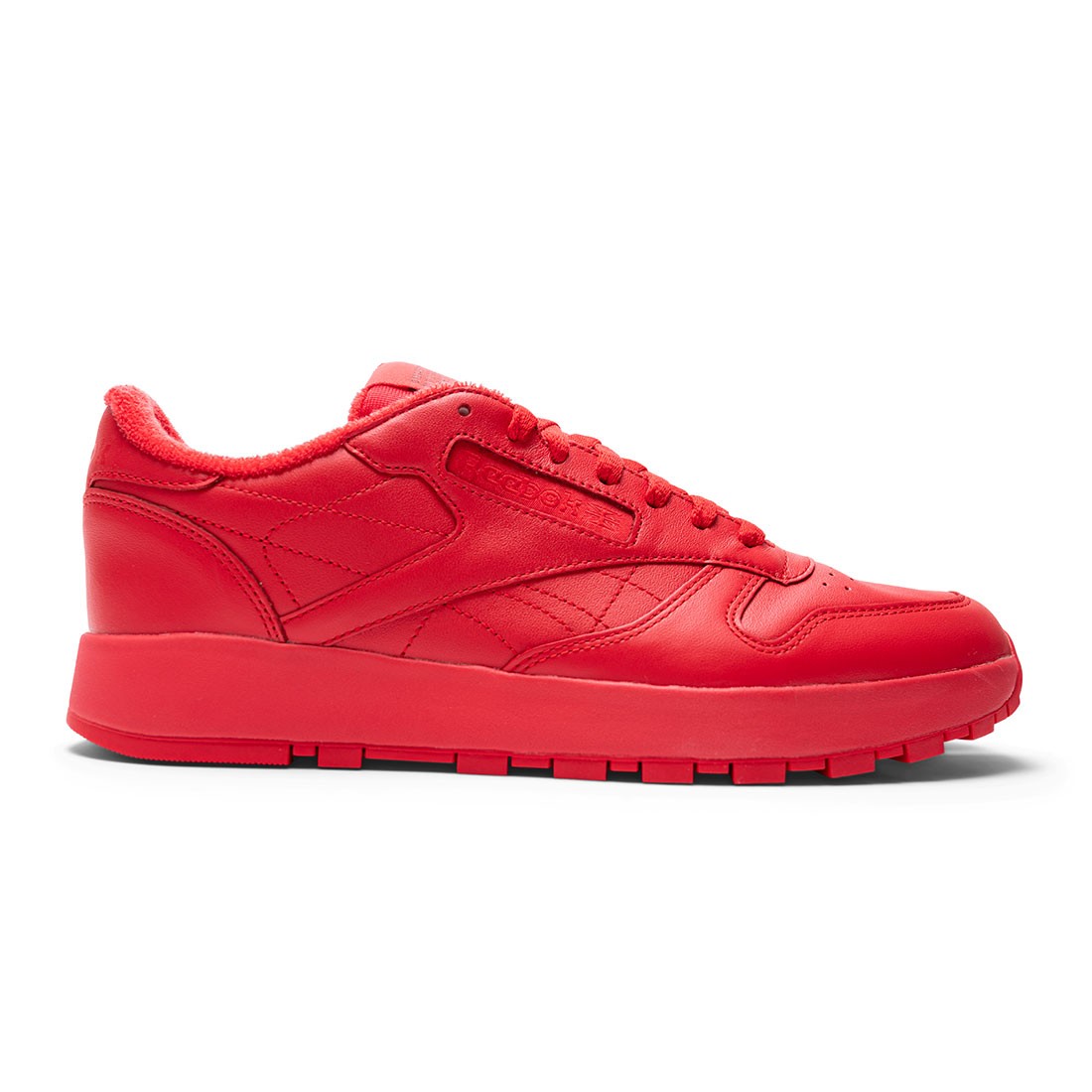Reebok x Maison Margiela Men Project 0 Classic Leather red vector