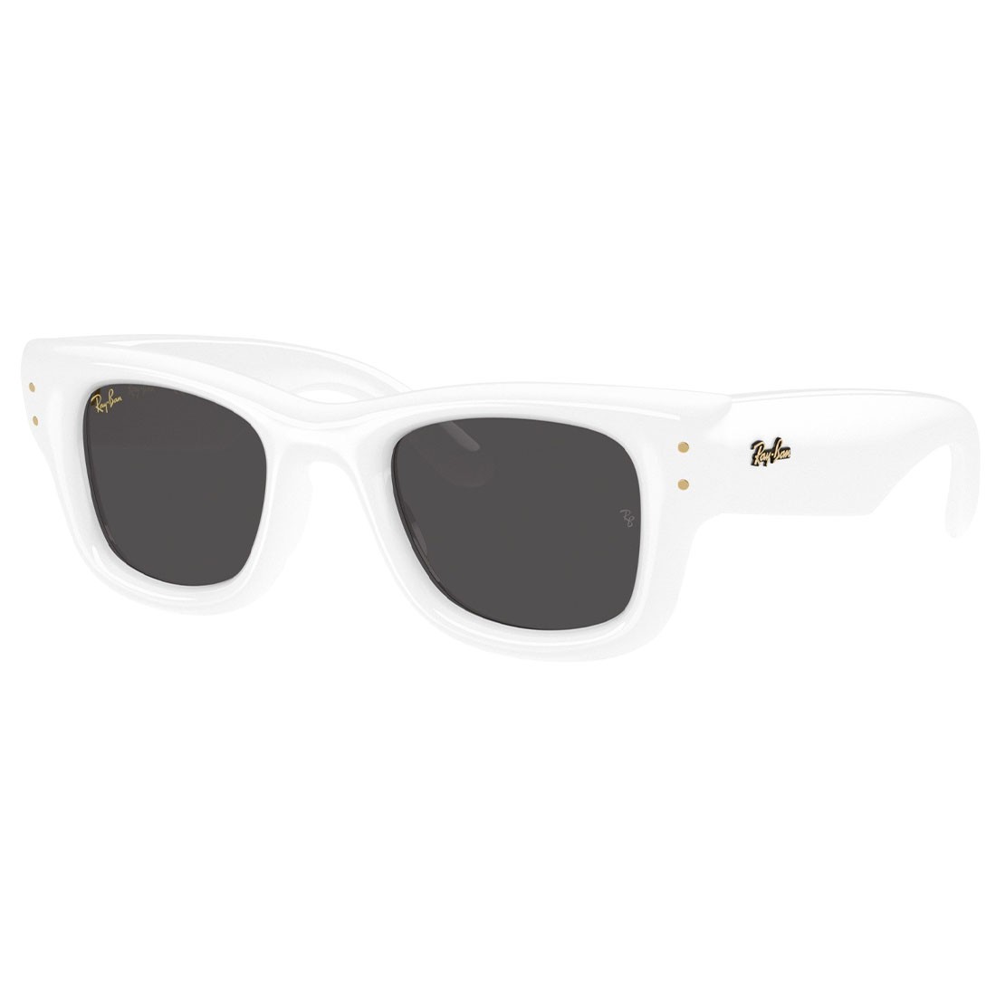 Ray-Ban x A$AP Rocky Wayfarer Puffer Sunglasses (white / ultra black)