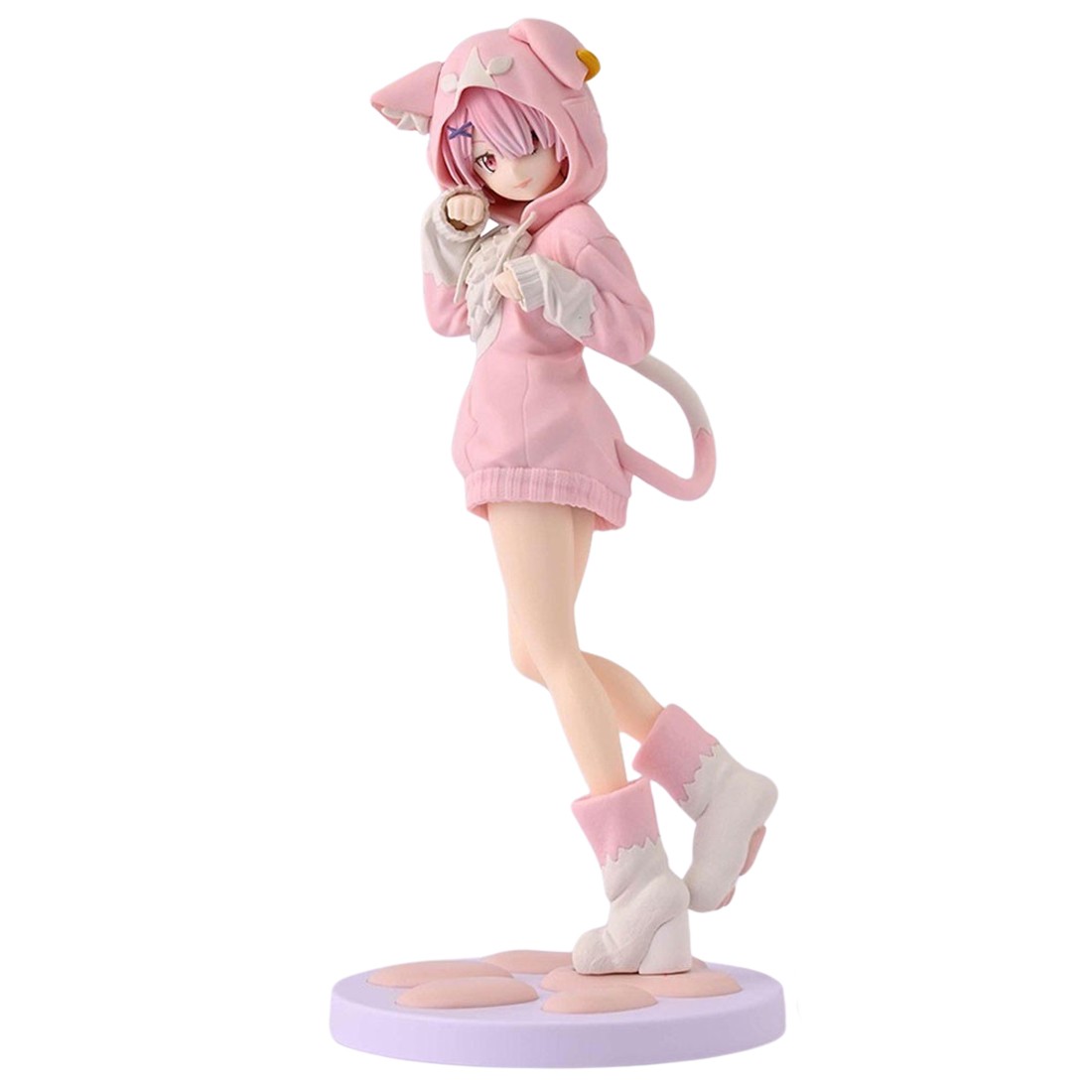 Sega Re:Zero Starting Life in Another World Luminasta Ram Mofumofu Pack Figure (pink)