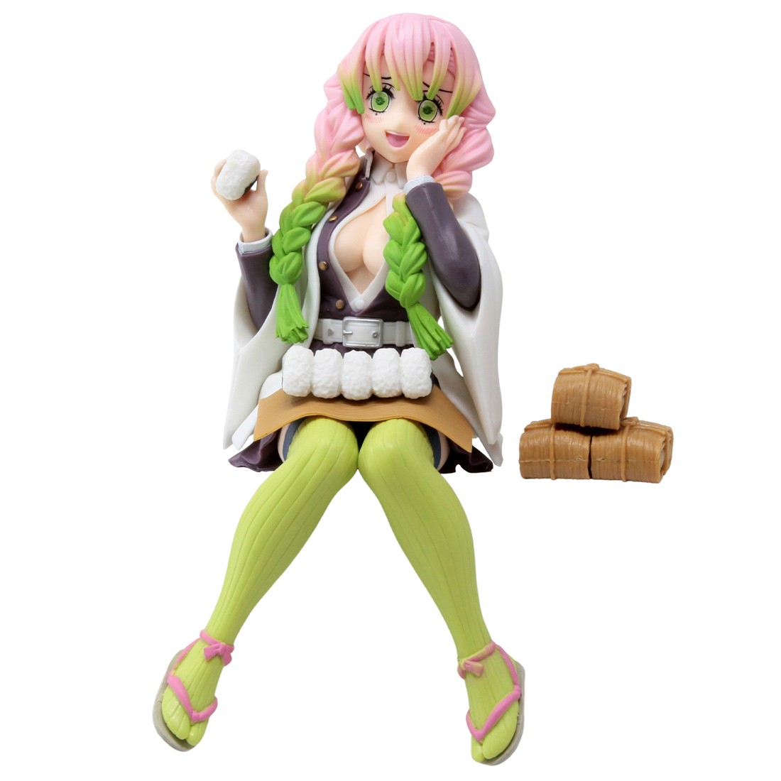 Sega Demon Slayer Kimetsu no Yaiba Mitsuri Kanroji PM Perching Figure (green)