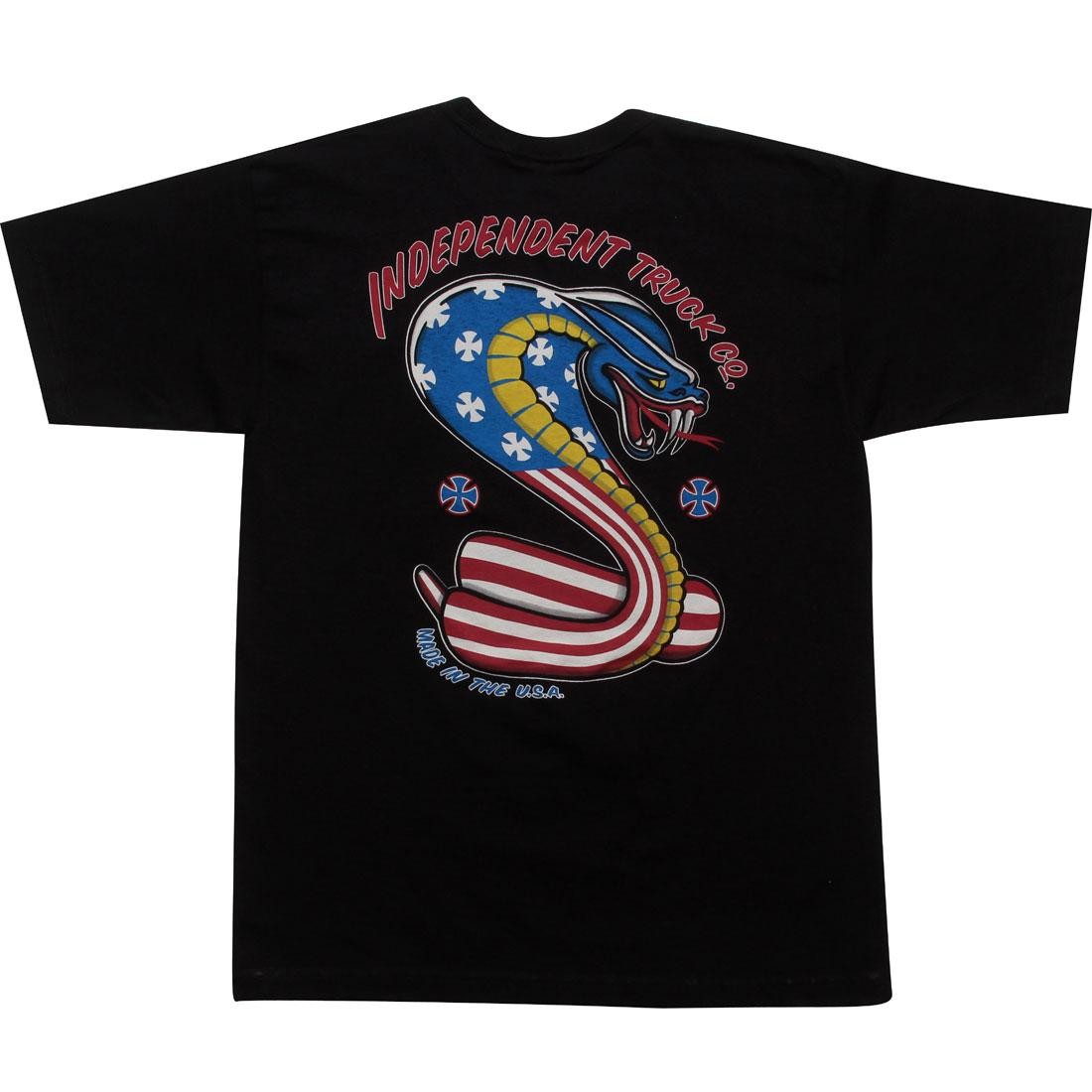 Independent Truck Company USA Cobra Regular Short Sleeve Tee (black)