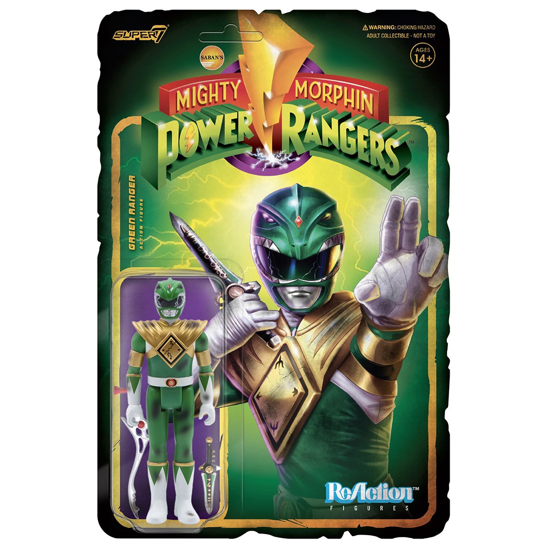 MIGHTY MORPHIN POWER RANGERS #1 Green Ranger Action Figure Var 2016  PROSHIPPER