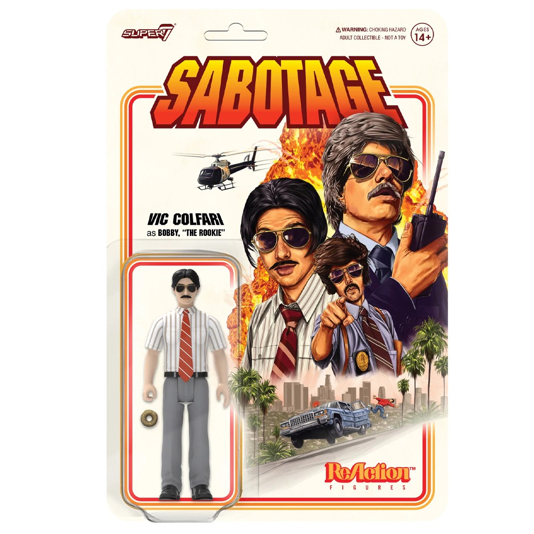 Super7 x Beastie Boys Reaction Figures Wave 1 - Sabotage Colfari (multi)